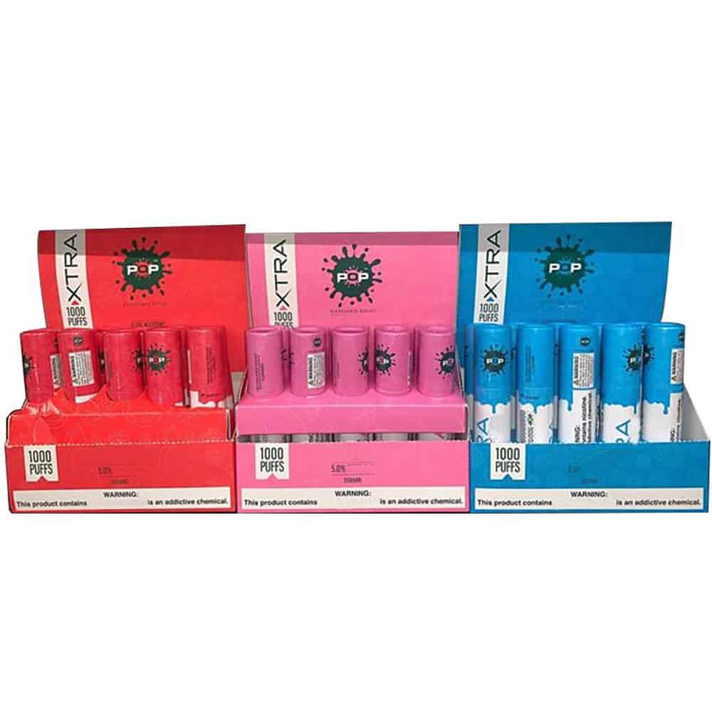 Pop Xtra Oem Supported 1000 Puffs Disposable Vape 3 5ml Nic Salt Multi Flavors Factory Direct Free Shipping Puffbarfactory Com