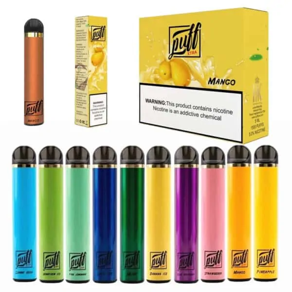 Puff Xtra Oem Supported Puffs Disposable Vape Pod Ml Nic Salt Multi Flavors Factory